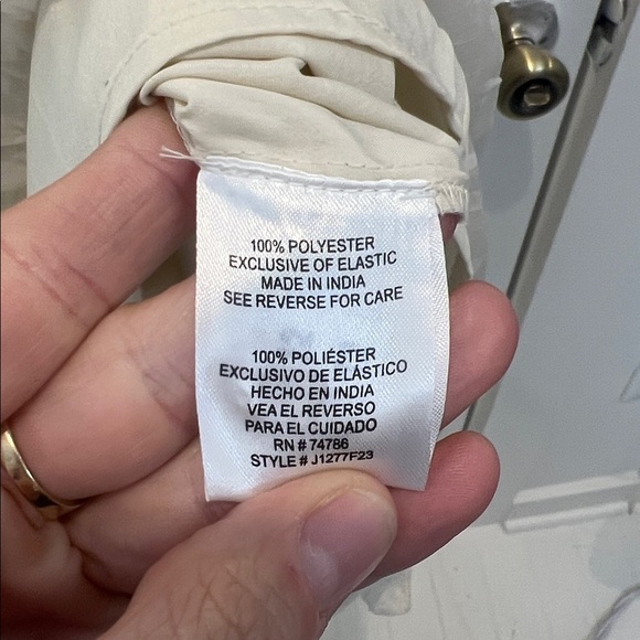 Patrons of Peace Altura Cream Long Sleeve boho Dress size small. - Picture 10 of 13